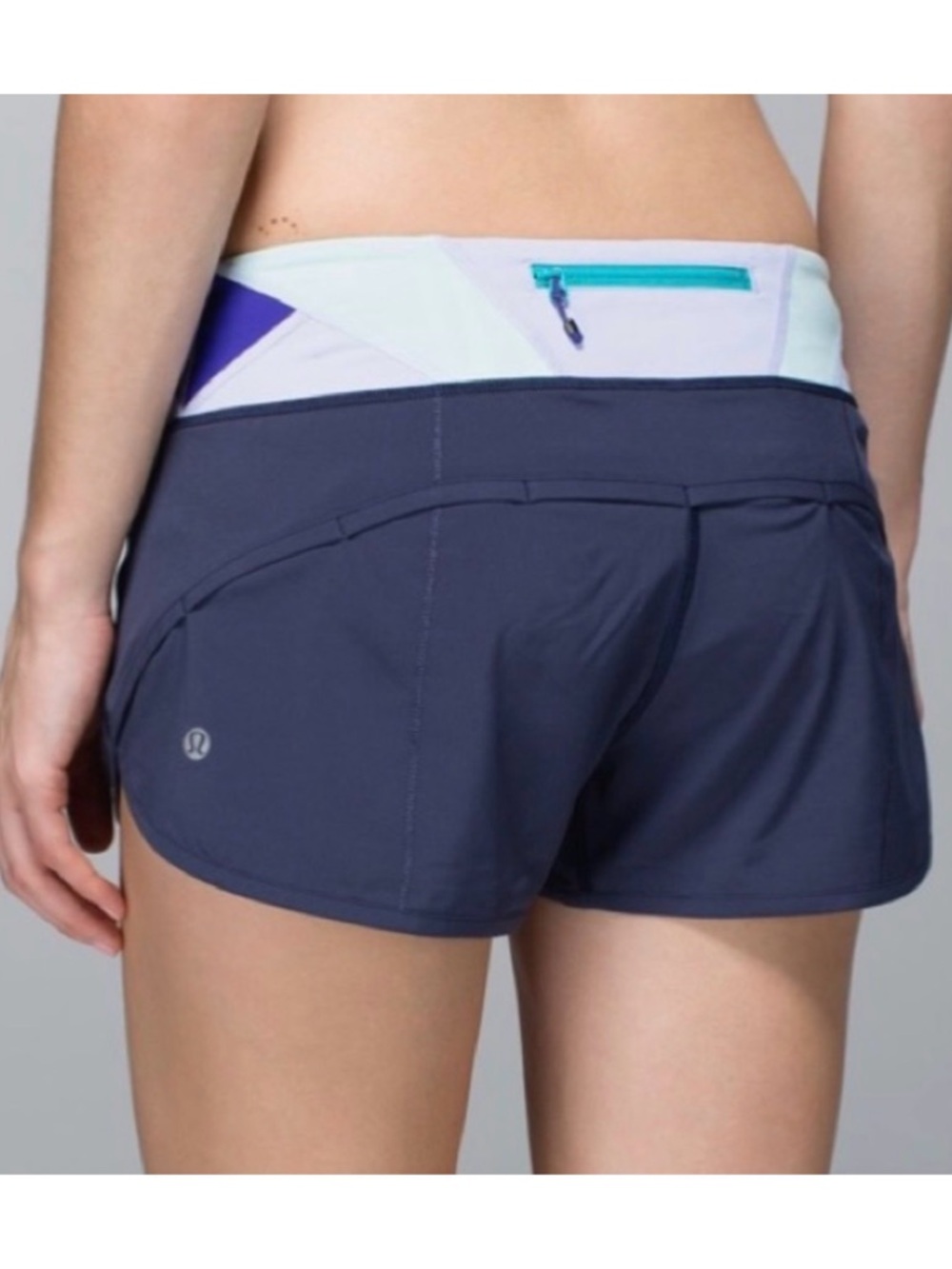 Lululemon Speed Shorts size 8 | 2.5 inches | 4 way stretch | cadet blue